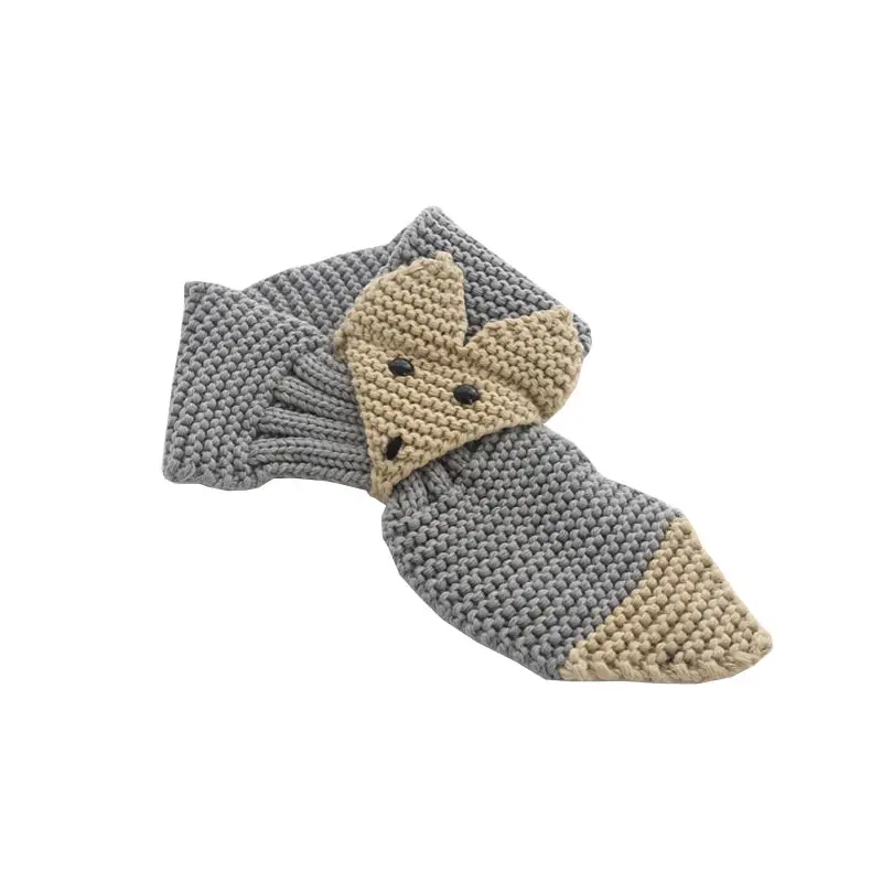 Leo anvi new 1-5years old fashion boys girls FOX Scarf ring cotton neck warmer for Kids Children scarves babys gift Christmas
