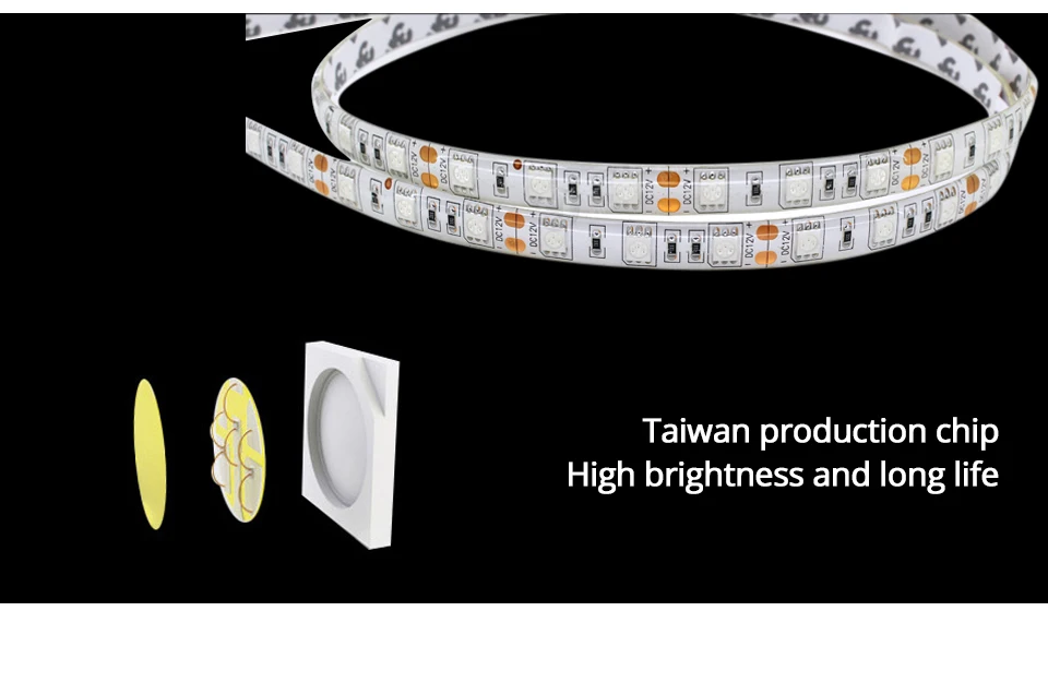 LED Grow Light Full Spectrum 5M LED Strip Light Set Dimmable (6)
