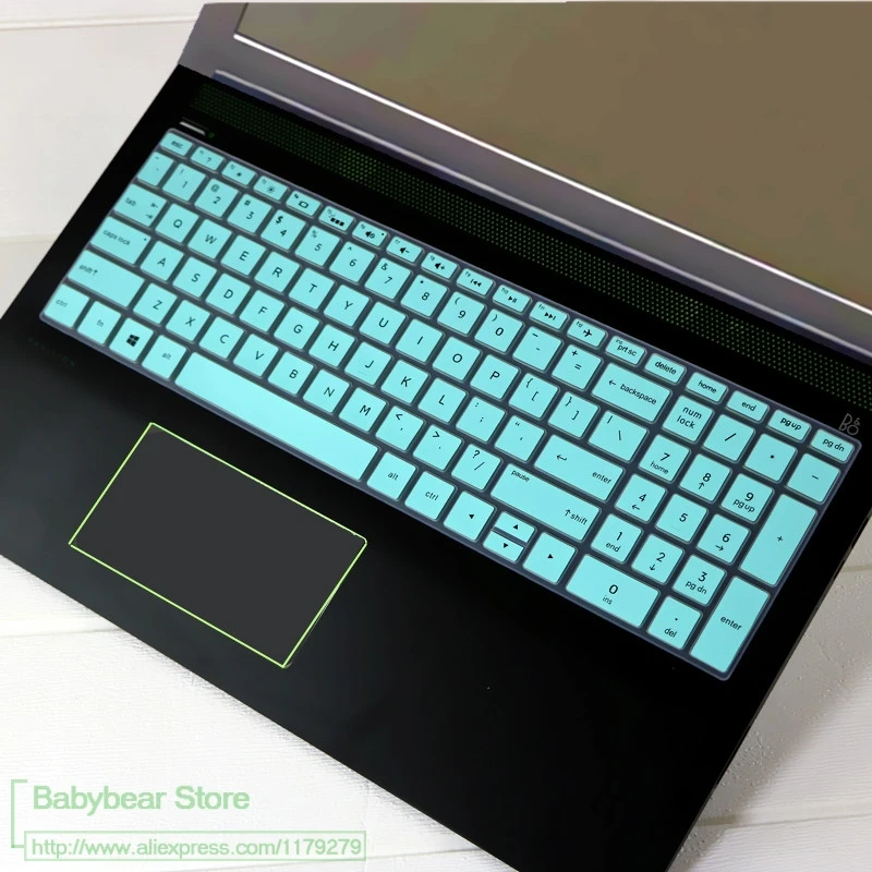 Клавиатура Защитная крышка 15,6 дюймов для ноутбука Hp Pavilion 15 15-Cx0144tx 15-CX0212tx 15-cx0056wm 15-cx0009ne 15-cx0140tx 15-Cx серии - Цвет: whiteblue