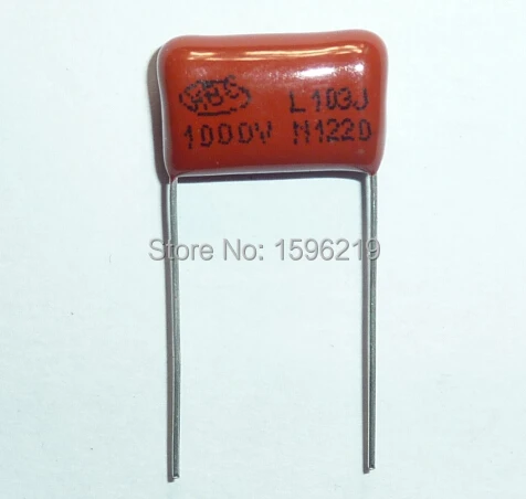 20pcs CBB capacitor 103 1000V 103J 1KV 0.01uF 10nF P15 CBB13 Metallized Polypropylene Film Capacitor | Электронные компоненты и