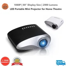 Мини светодиодный проектор 1080P портативный домашний кинотеатр проектор HDMI VGA USB SD AV Вход
