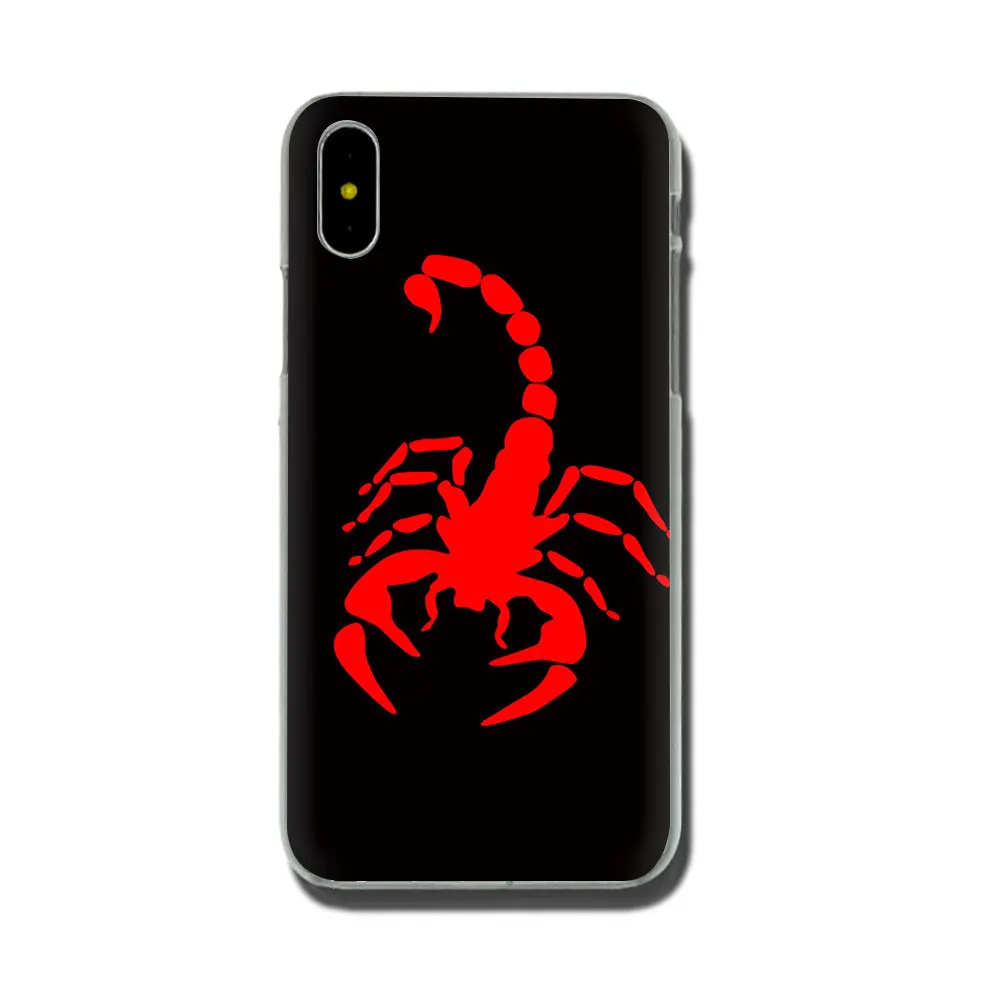 H12 Жесткий чехол для телефона с изображением животных краба скорпиона для iPhone 11 Pro 5 5S 6 6S Plus 7 8 Plus X XS XR XS Max - Цвет: H12
