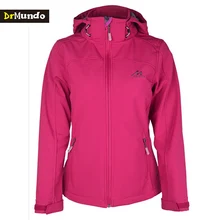 DrMundo soft shell jacket women fleece Winter hiking waterproof jacket windproof outdoor clothing camping jacket classic coat