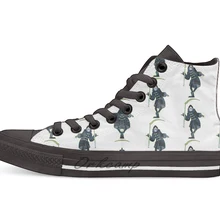 Let it die Uncle death sempai Senpai sickle/Повседневная парусиновая обувь с высоким берцем; кроссовки; Прямая поставка