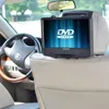 TFY Universal Car Headrest Mount Holder with Angle- Adjustable Holding Clamp for Swivel Screen Portable DVD Players, Black 2