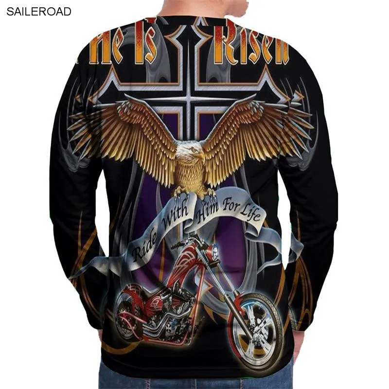 Spring Autumn Fashion Vespa Motorcycle 3D Print O-Neck Slim Fit Long Sleeve T Shirt Men Casual T-Shirt Crossfit Street Wear Tops Spring Autumn Fashion Vespa Motorcycle 3D Print O-Neck Slim Fit Long Sleeve T Shirt Men Casual T-Shirt Crossfit Street Wear Tops