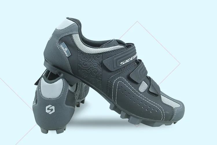 SIDEBIKE/Мужская и женская обувь для горного велосипеда; профессиональная обувь для велоспорта с замком; светоотражающие Нескользящие износостойкие кроссовки для велосипеда MTB