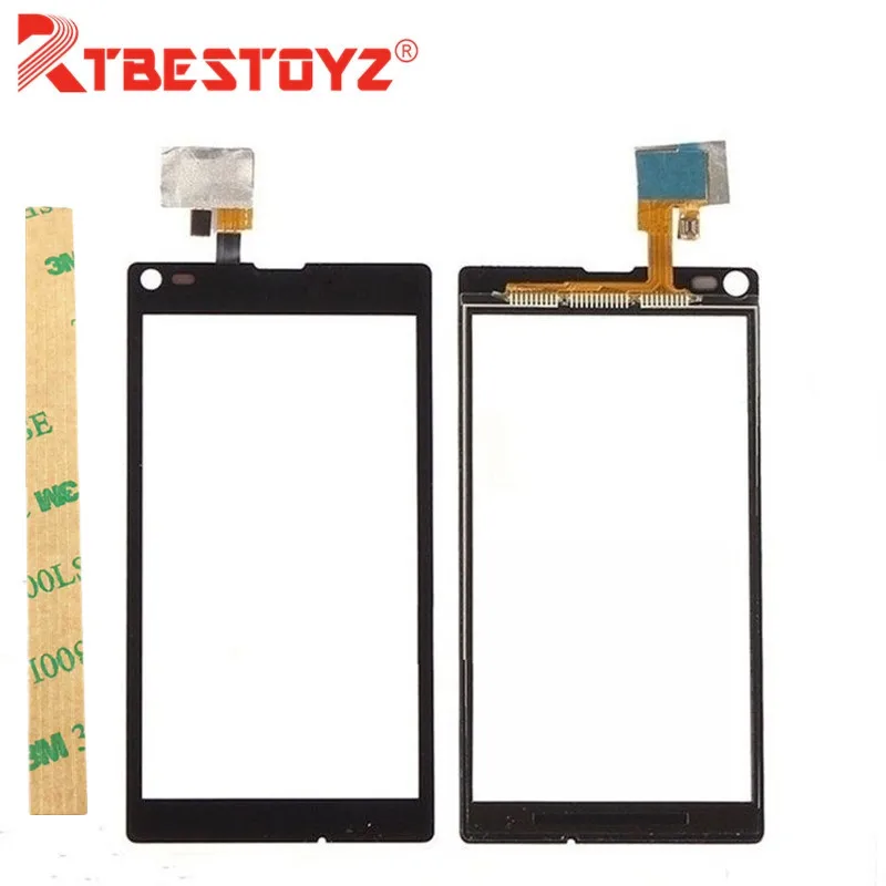 RTBESTOYZ сенсорный экран сенсор для Sony Xperia L S36H C2105 C2104 Переднее стекло Сенсорная