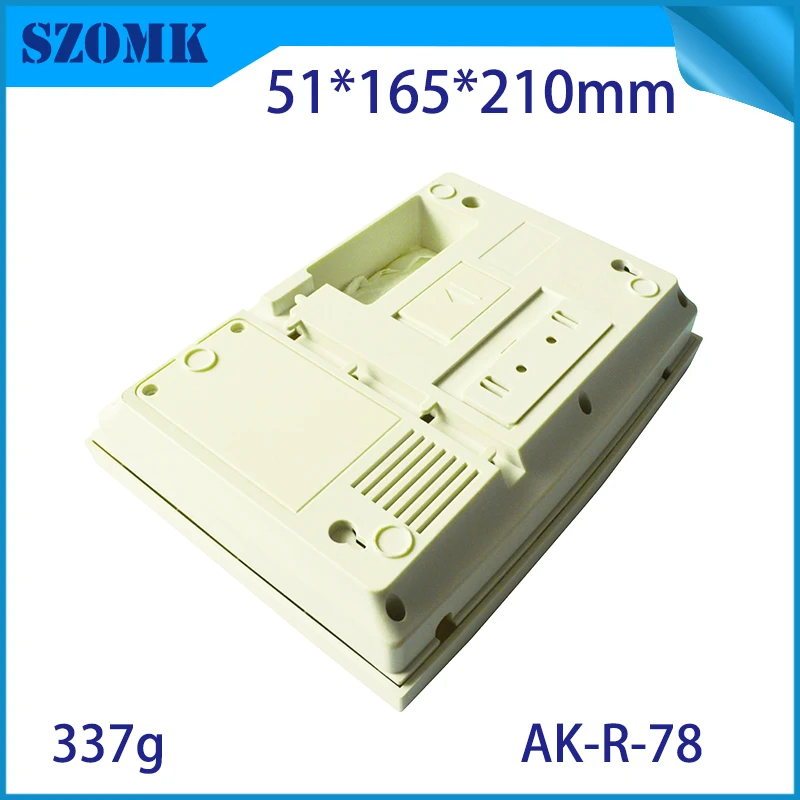 szomk IC card reader plastic enclosure for electronics project plastic sensor junction box distribution box instrument case plastic housing for pcb (13)