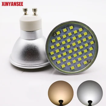 

XINYANSEE LED Bulb GU10 LED Lamp AC195-240V 48leds SMD 2835 Warm White Cold White Lights for Home Decoration Light