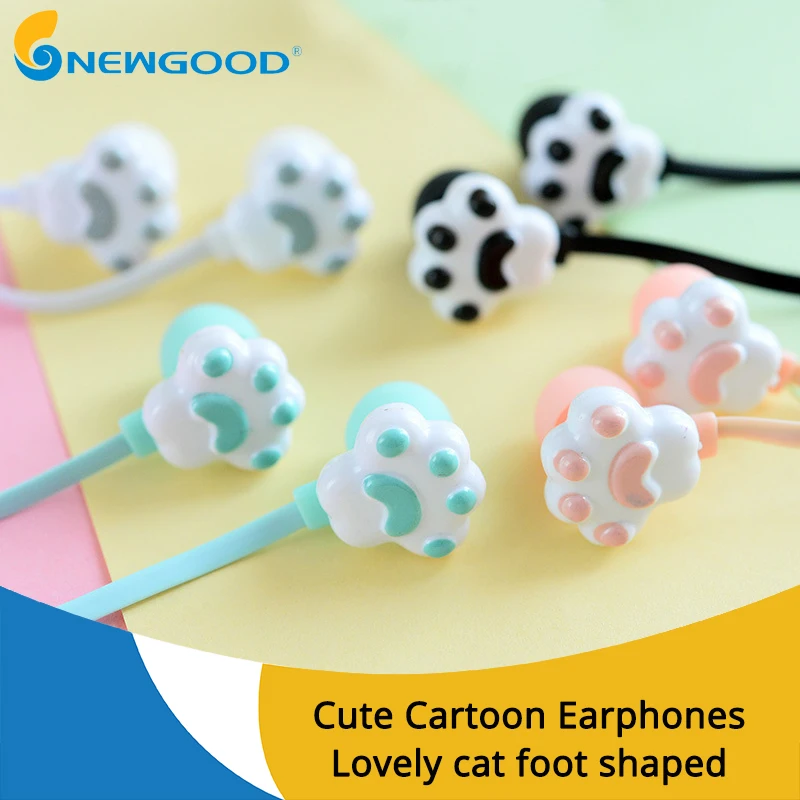 Earphones with microphones wired earphone for phone earphones with microphone earbuds earpiece Cartoon For iPhone android phone