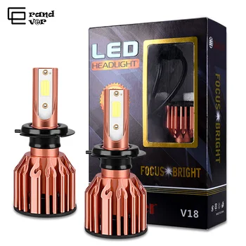 

2pcs Car Led H7 LED Headlight 50W 10000LM Conversion Kit H1 H4 H8 H11 9006 HB4 9005 9012 LED Fog Lights Headlight For Auto 12V