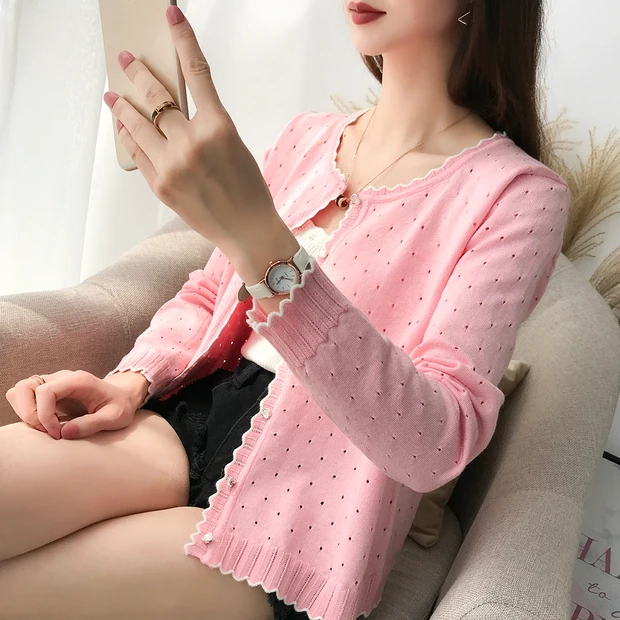 9254 قصيرة نمط سترة مشغولة من الصوف مع شال و رقيقة سترة ، 9 صفوف و 2 صفوف على 31-2 الطابق