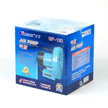190л/мин RESUN GF-120 высокого давления Электрический Турбо воздуходувка для аквариума воздушный компрессор Koi рыба септик аэратор насос