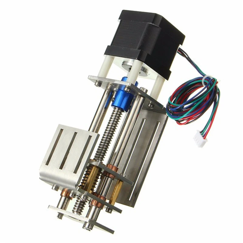 CNC Z Axis Slide Table 50-60mm DIY Milling Linear Motion 3 Axis Engraving Machine