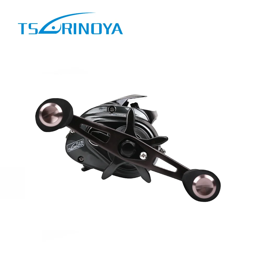 Tsurinoya جديد كامل معدن بكرة baitcasting الصيد ماكس السحب 10 كيلوجرام 10 + 1bb 260 جرام سوير لالمالحة و المياه العذبة إغراء الصيد بكرة