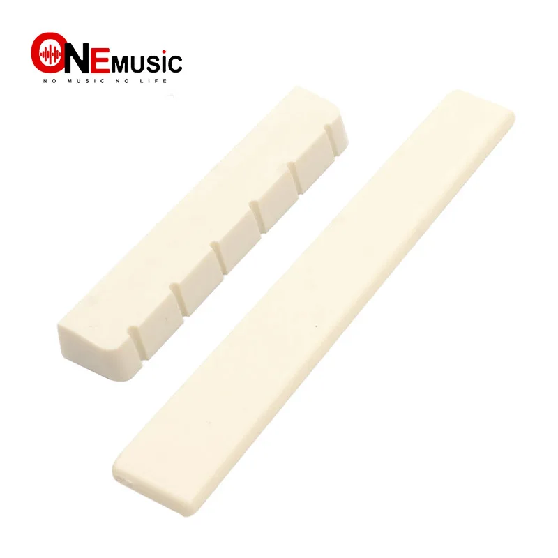 Classical Guitar Nuts Saddles Classical Guitar Nut 50mm Plastic