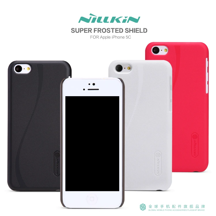 

Case for Apple iPhone 5C NILLKIN Super Frosted Shield back cover with gift