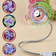 LUCOG Portable Mini LED USB Fan Rainbrow Color Flexible Gooseneck Flashing Light USB Fan for PC Laptop Notebook Cool Gadget цена LUCOG Portable Mini LED USB Fan Rainbrow Color Flexible Gooseneck Flashing Light USB Fan for PC Laptop Notebook Cool Gadget цены онлайн