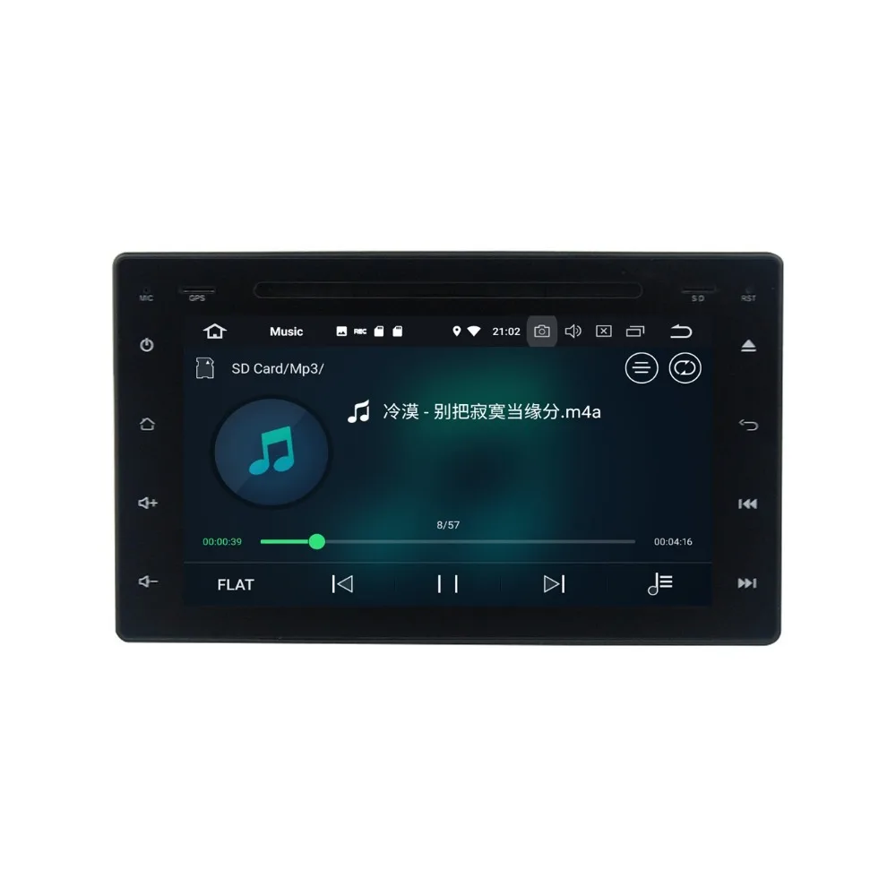 4 Гб + 32 ГБ Восьмиядерный 1 din 8 &quotAndroid 0 автомобильный аудио DVD плеер для Toyota Hilux 2016 2017