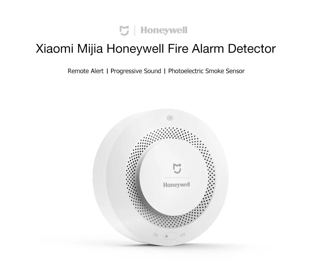 Xiaomi Mijia домашний Honeywell пожарный детектор дыма коптильня дистанционное управление звуковая визуальная сигнализация уведомления работа для Mihome App