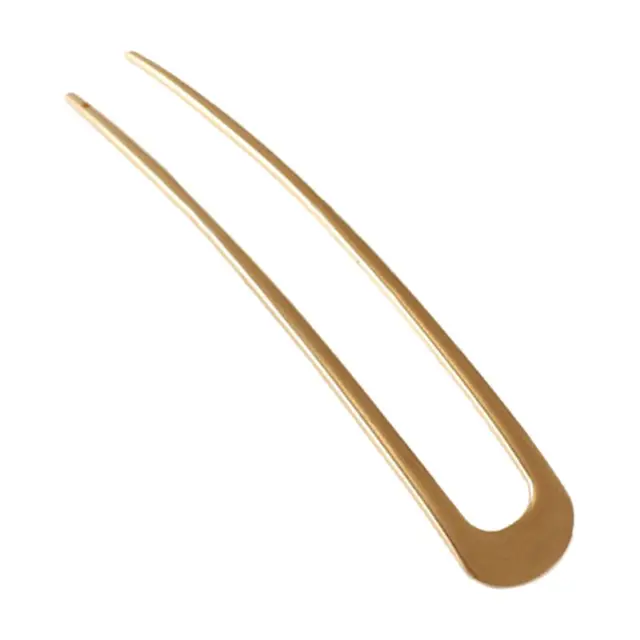 Women Girls Japanese Style Metal Alloy U Shape Hair Clip Vintage