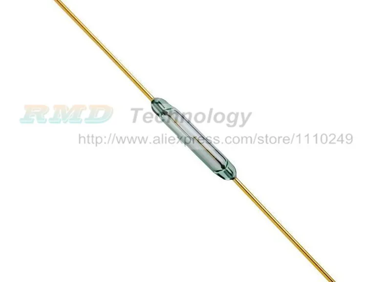 

10pcs/lot MKA10110 reed switch, magnetically controlled magnetic switch 1.8X10MM normally open
