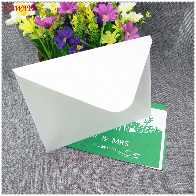 10pcs handmade mini envelopes pearlescent paper envelope