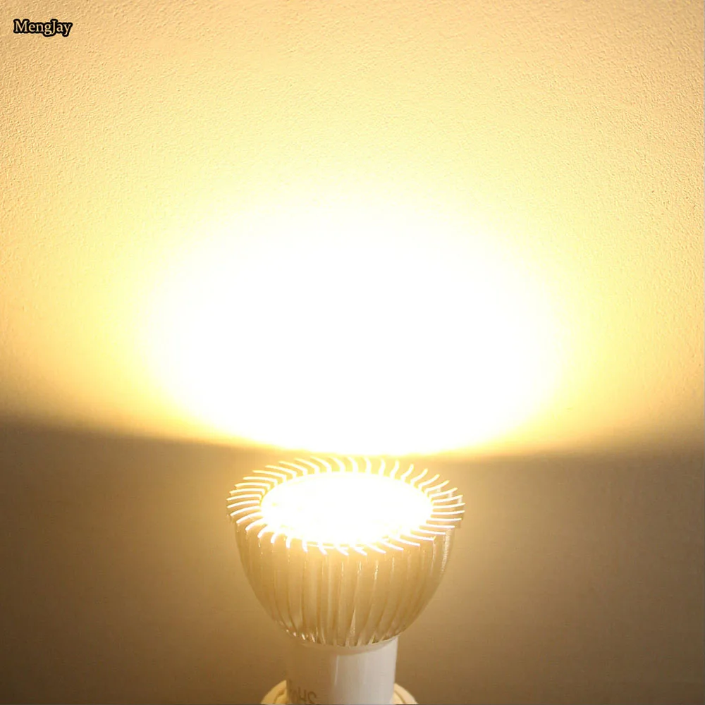 Пятна Лампы Светодиодные лампы Светодиодные GU10 3000 К 6500 К теплый белый холодный белый 5.5 Вт шарик заменить 50 Вт галогенная лампа энергосберегающие лампы - Испускаемый цвет: Тёплый белый