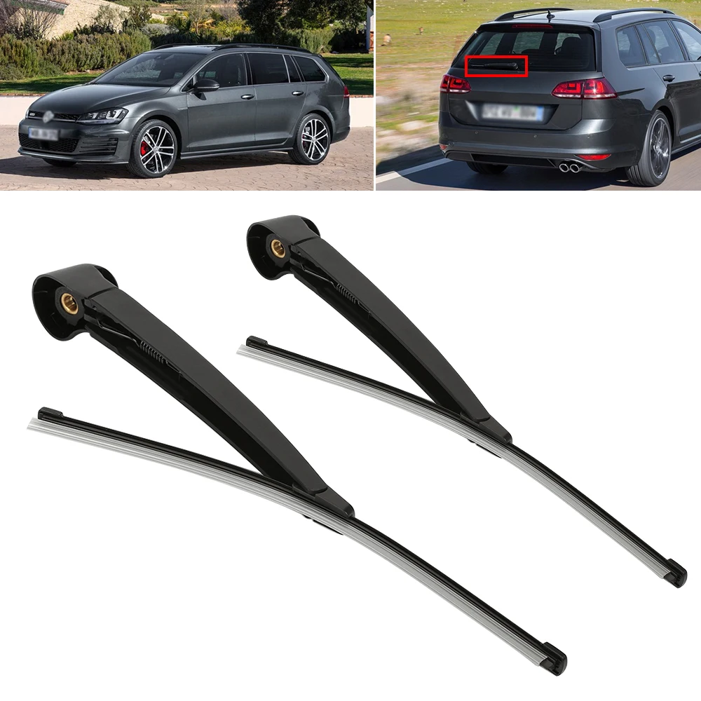 Rain Windshield Rubber Wiper Blade Arm (2002 2013) VW GOLF Rear