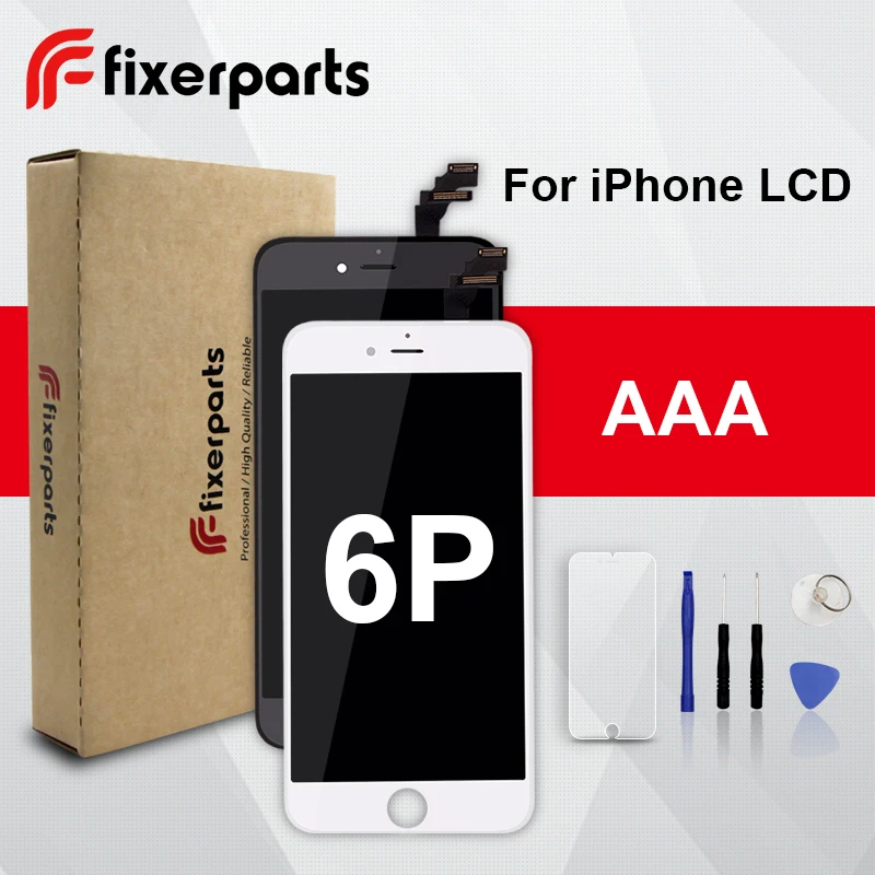 

1pcs Grade AAA LCD For iphone 6p Display Touch Screen Digitizer Replacement Full Assembly for iPhone 6 plus lcd With Tools Kit