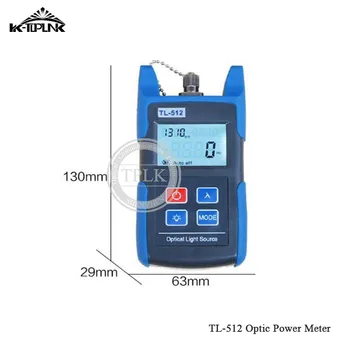 

Free Shipping Handheld Mini TL-512 Fiber Optical Laser Light Source 1310/1550nm Fiber Optic Laser power meter SC/FC Connector