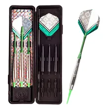 D219 18 г наконечник Мягкая стрела для Дартса медный дротик корпус алюминиевый вал для Дартса ПЭТ оперение для дротика Прочный дардос метания игрушка