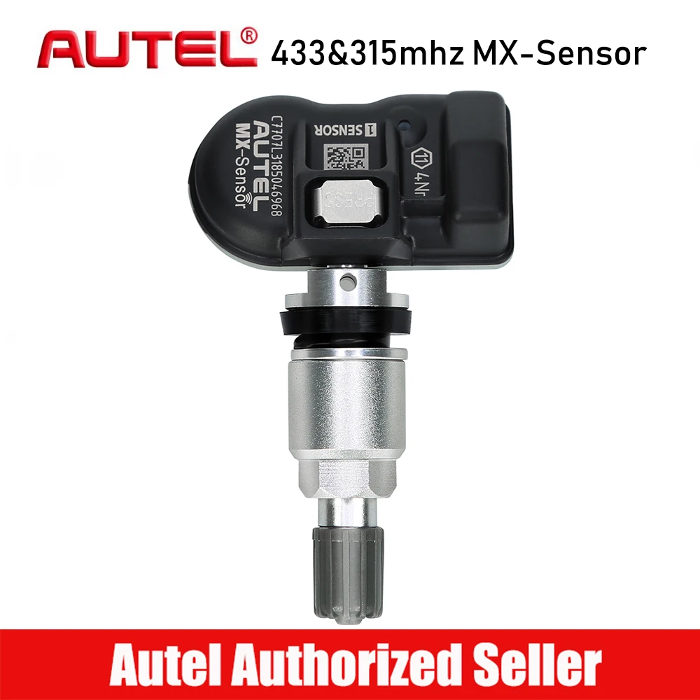 

Autel MX-sensor 433MHz Tyre Pressure Sensor Programmable Clone Tire Pressure Universal TPMS Sensors MX Sensor