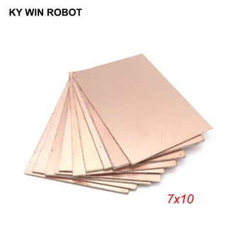 

5 pcs FR4 PCB Double Side Copper Clad plate DIY PCB Kit Laminate Circuit Board 7x10cm