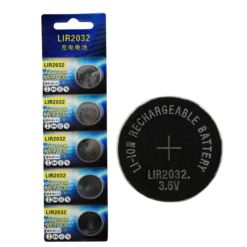 Skup Wysokiej jakości uniwersalny interfejs USB 4 Slot ładowarka 1 sztuk + 5 sztuk akumulator przycisk baterii LIR2032 przycisk baterii