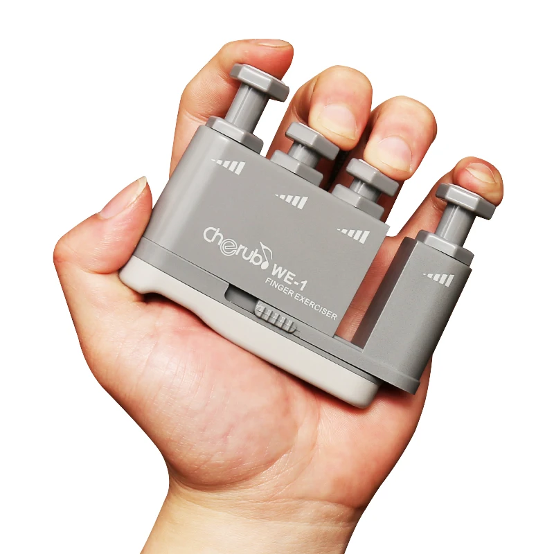 Guitar Finger Training Device Piano Practice for Grip Stringed Instrument Accessories Finger Grips Finger Exerciser Trainer afbeelding