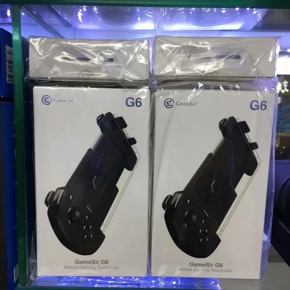 Новейший Gamesir G6 Bluetooth беспроводной Одноручный геймпад FPS игровой курок контроллер для IOS поддержка PUBG Mobile