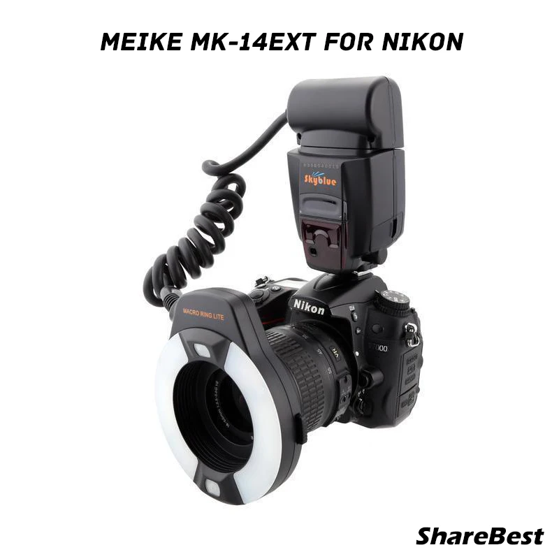 Meike YN 14EX YN 14EX TTL Macro Speedlite Ring Flash Light