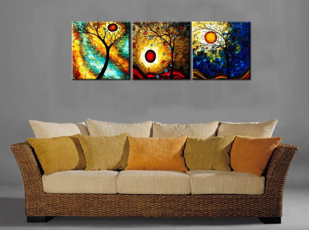 Abstract tree-3 20x20inchx3