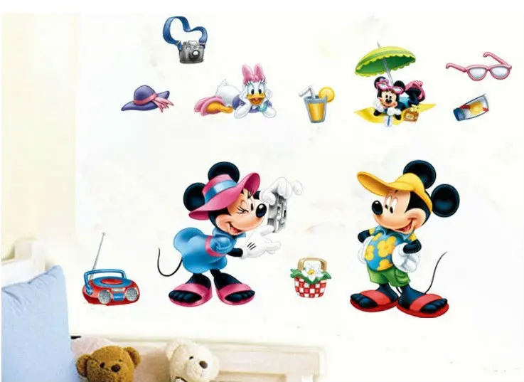 cute cartoon mickey animals wall panels paintings for children room glass mirror wall decor sticker - Cartoon Painting For Kids cute cartoon mickey animals wall panels paintings for children room glass mirror wall decor sticker - Cartoon Painting For Kids