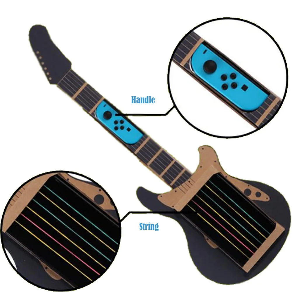 Educational Toys Cardboard Guitar Accessories DIY GUITAR Kit for