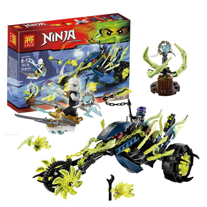 

New Legoing Ninjago Shackles Ambush Mecha Model Sets With Ninja Zan Master Minifigure Bricks Building Blocks Toys For Boys Gift