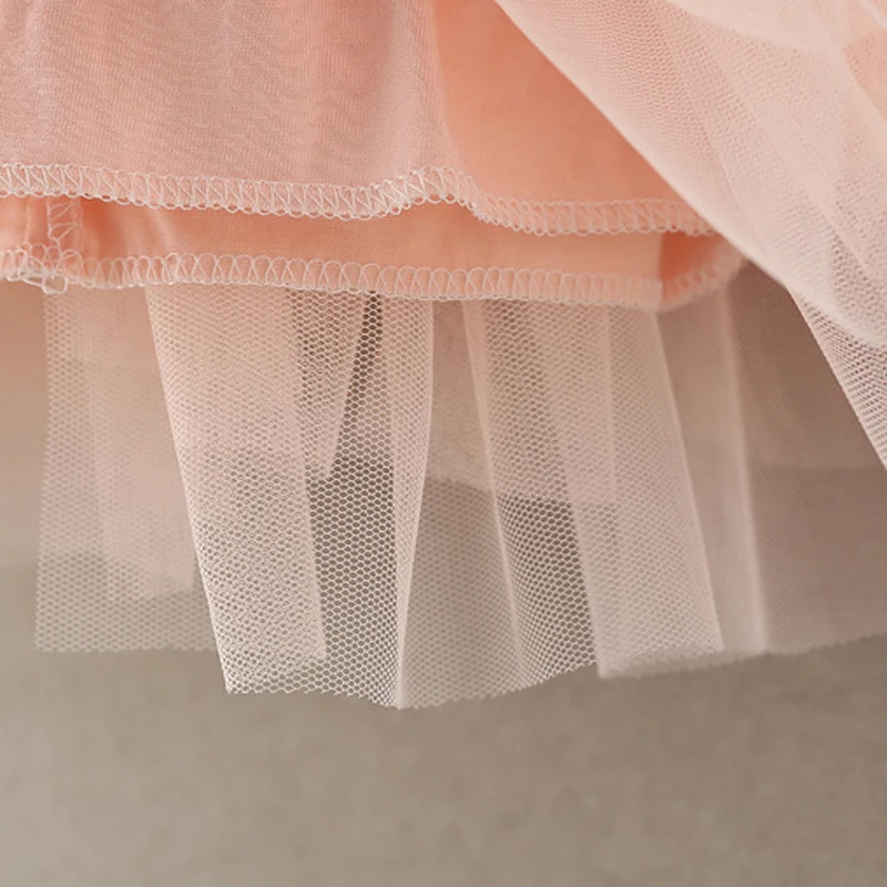 "Принцесса" для деток с года до трех нарядные вечерние платья для девочек, держащих букет невесты, с юбкой-пачкой платье с низким вырезом на спине детская Пасхальная одежда