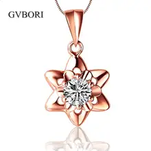 0,15 карат 18 К золото натуральный алмаз цветочный дизайн Классическая мода ювелирные изделия