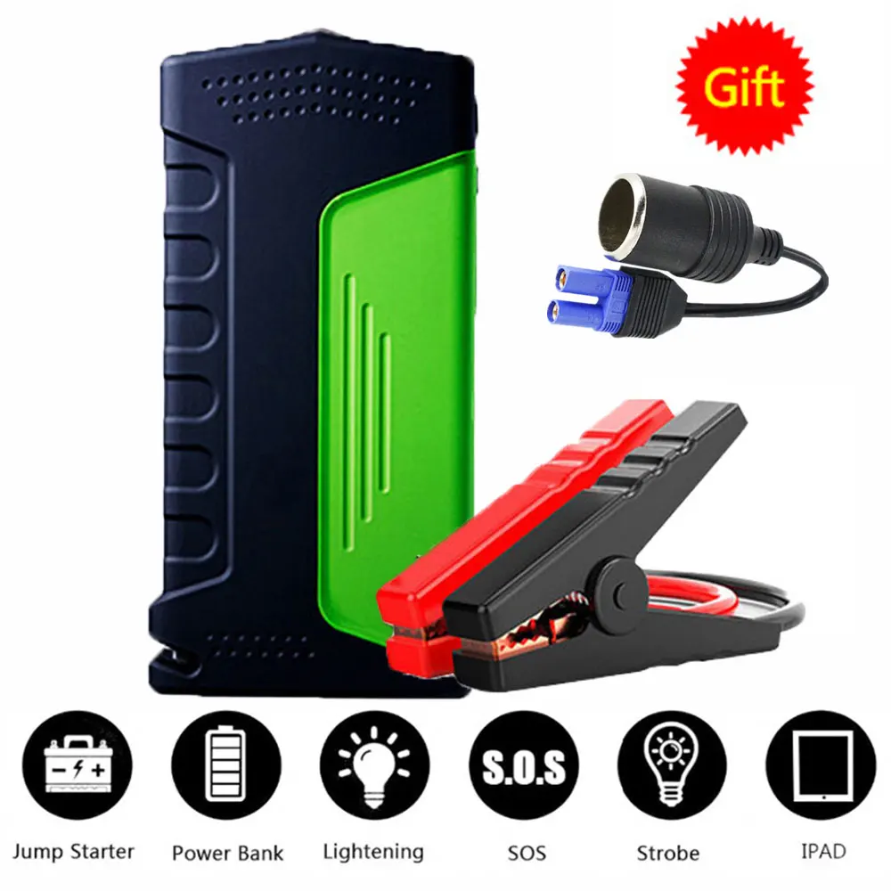 Mini Emergency Starting Device Car Jump Starter 12V Portable Power Bank Car Charger for Car Battery Booster Auto Starting Device