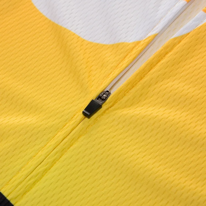2020 yellow TEAM sleeveless Cycling jersey top bike clothes Ropa Ciclismo mens summer quick-dry PRO BICYCLING Maillot Culotte