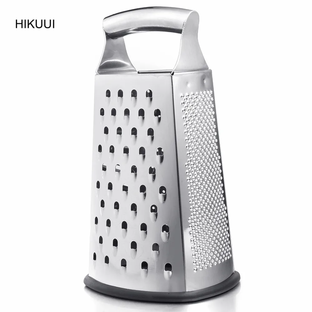 

Stainless Steel 4 Sides Multifunction Handheld Multi-functional Grinding Garlic Ginger fruit vegetable Planer Slicer Cutter