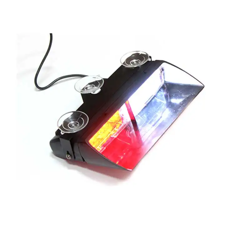 

16 LED Warning Strobe Flash Emergency Firemen Poice Light White Blue Amber Red Automobile Dash Emergency DRL Light
