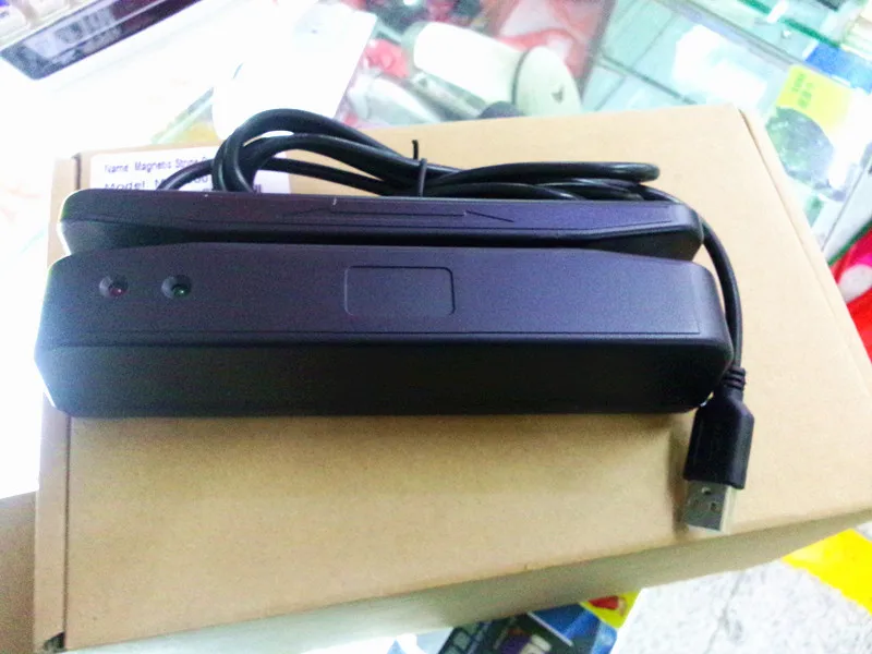 USB универсальный считыватель штрих-кодов с магнитной картой двунаправленный